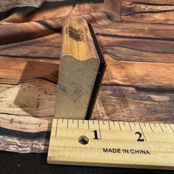 Snowman Rubber Stamp Wooden Mounted Crafts Scrapbooking Cards Tags Snowflakes - Picture 9 of 9